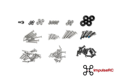 ImpulseRC Micro Apex Frame Spare Parts - Carbon Fiber, Hardware, and Plastics