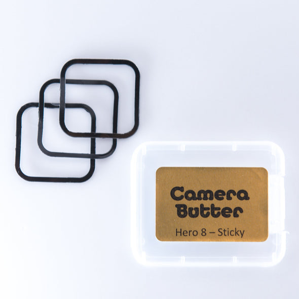 CameraButter Hero 8 & Hero 9 Replacement Adhesive ND Filters and Lens Shields [3-PACK]