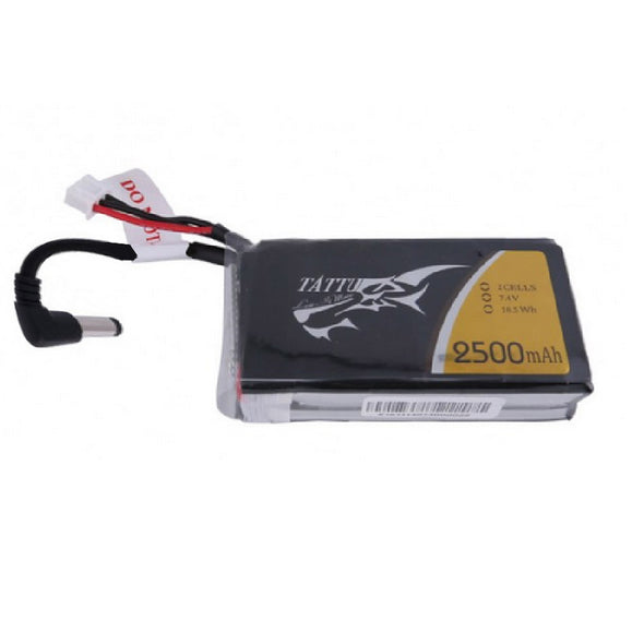 Tattu 2500mAh 2S1P Lipo Battery Pack With DC5.5mm Plug for Goggles