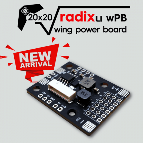 BrainFPV RADIX LI Wing Power Board